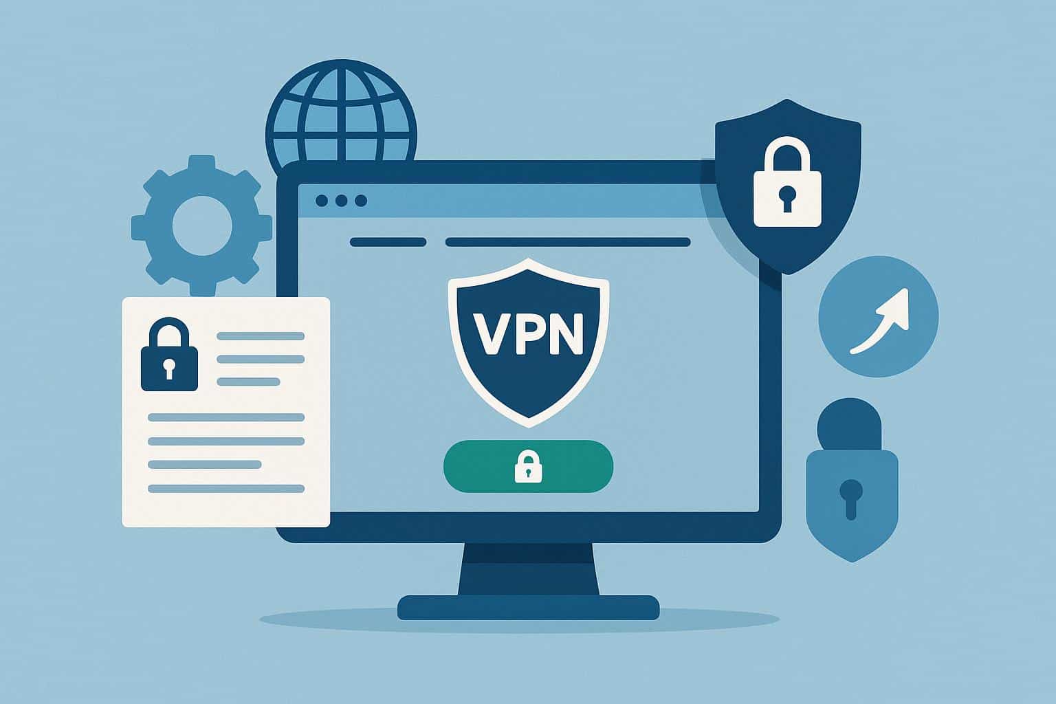 VPNOverview.com homepage showcasing top VPN services and expert reviews for online security