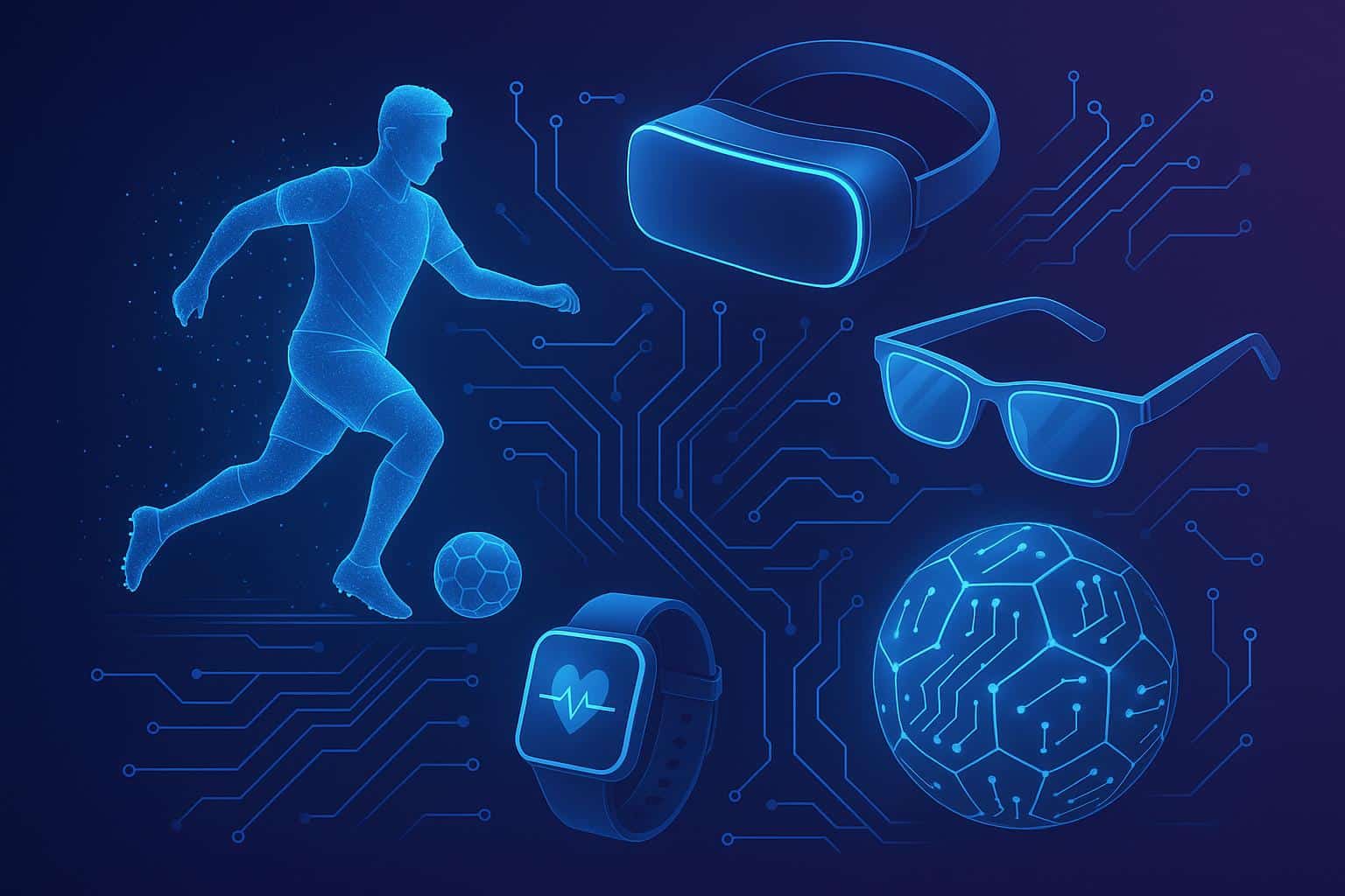 Cutting-edge sports technology equipment showcasing innovations in athletic performance and training