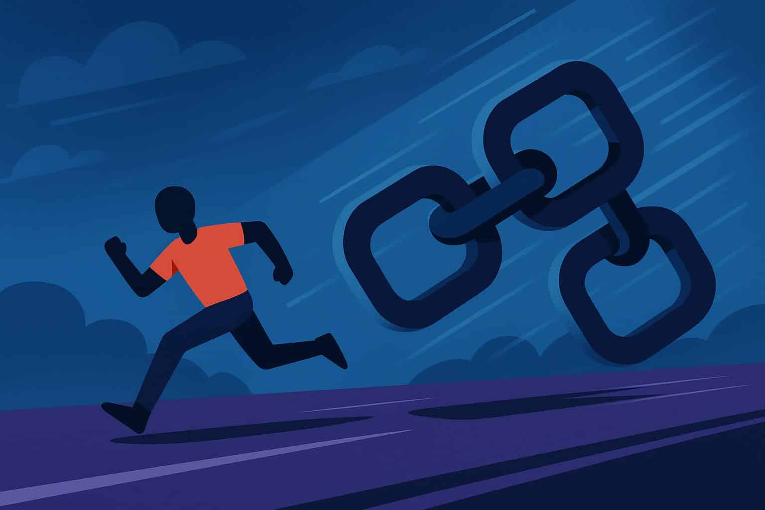 Abstract blockchain network illustrating overcoming common Web3 development obstacles