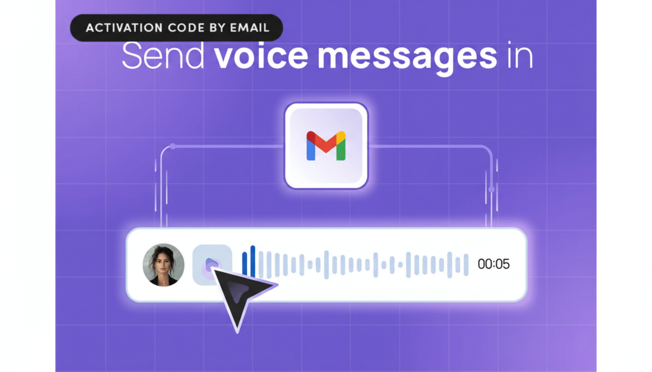 App brings voice messages to Gmail and Microsoft Outlook at 84% off