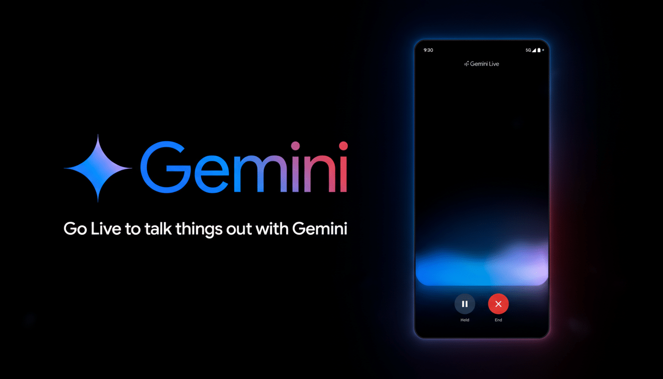 Google paywalls continued conversation in Gemini Live, lock over chat interface