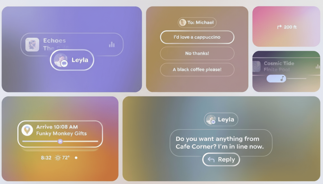 Google Glimmer for Android XR glasses headset