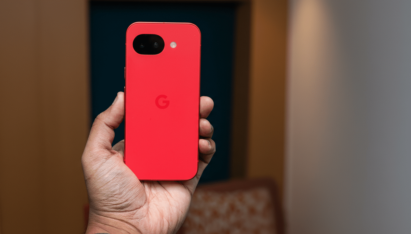 Google Pixel 10a smartphone with Tensor G4 processor