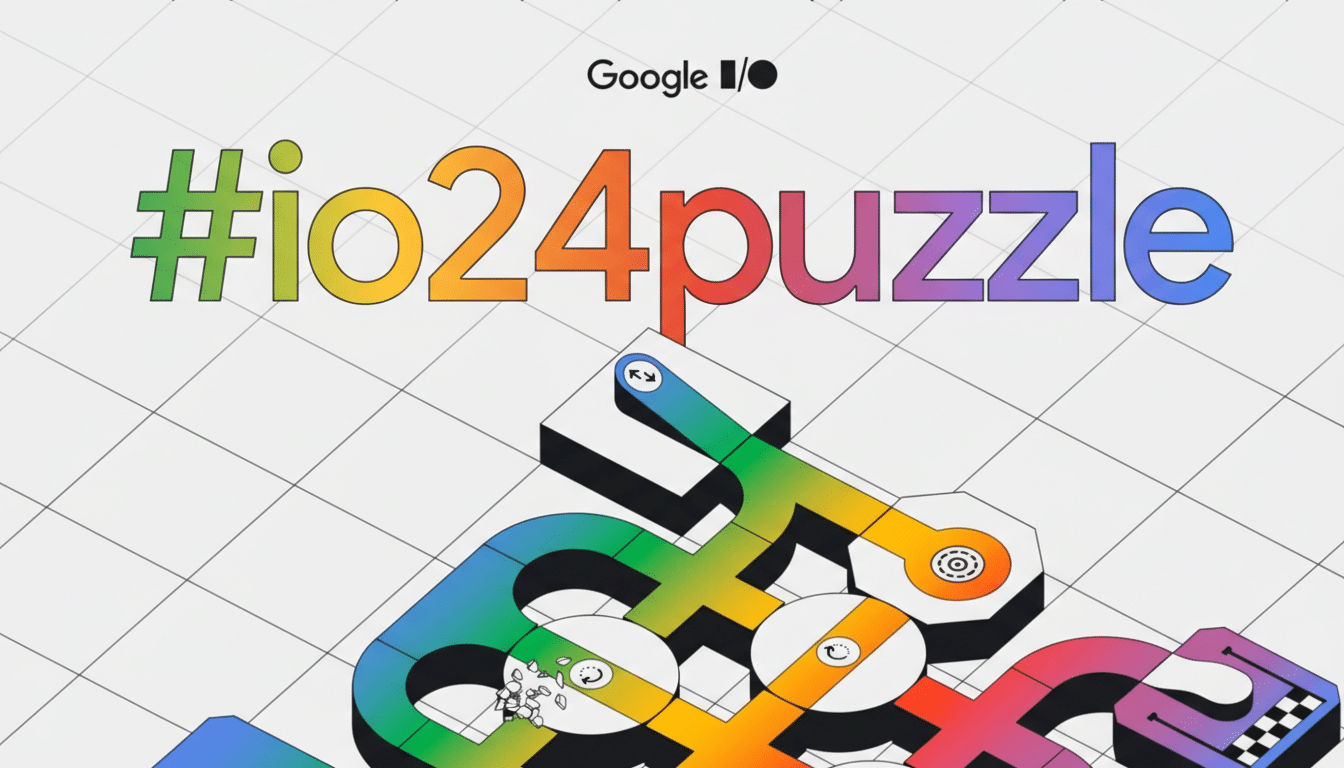 Google I/O teased with cryptic community puzzle, code clues, and puzzle pieces