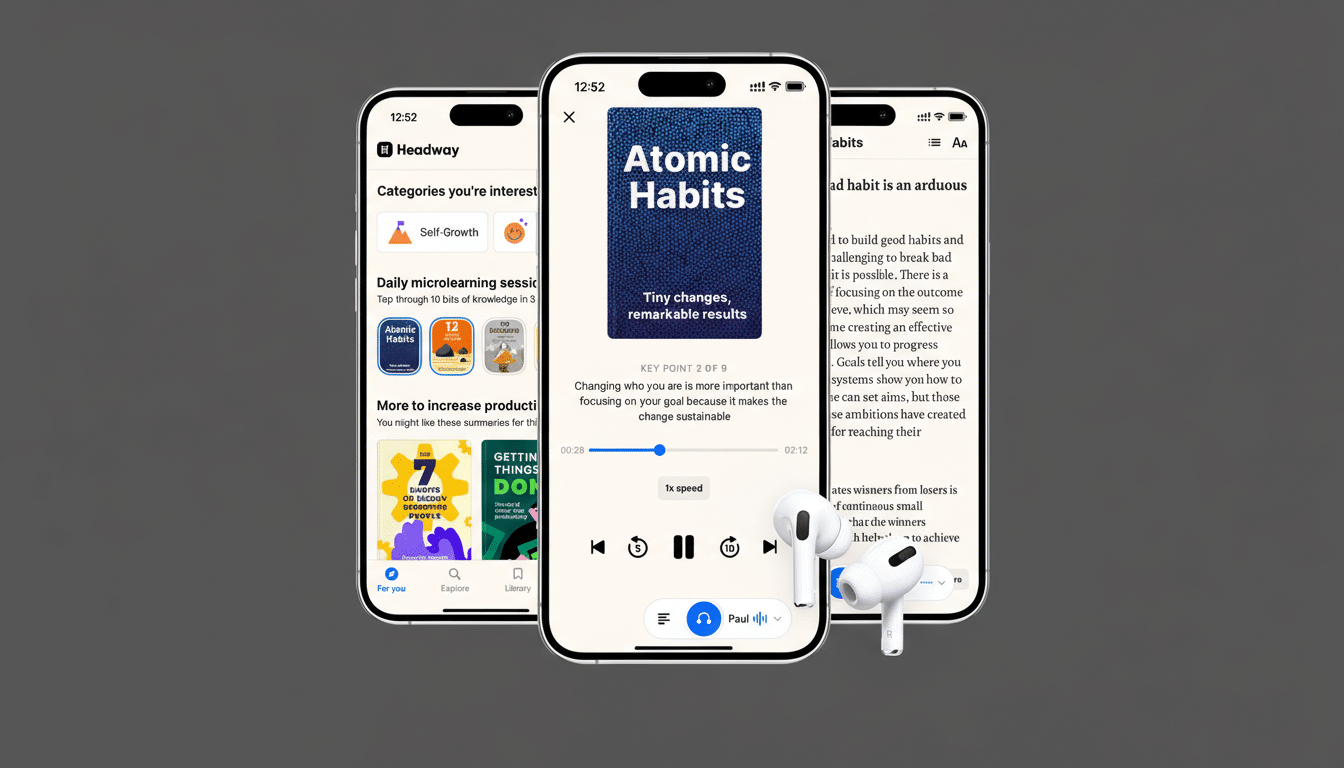 Headway Lifetime Book Summaries 80% off sale banner