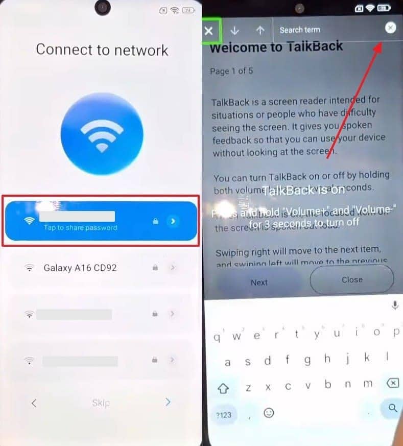 enable talkback on xiaomi