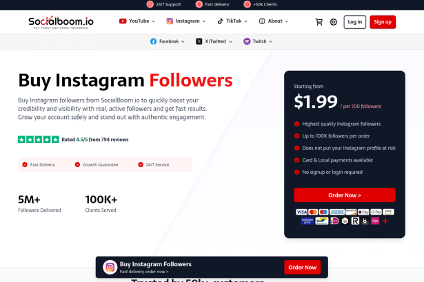Top 3 Sites to Buy Instagram Followers (Trusted & Instant)