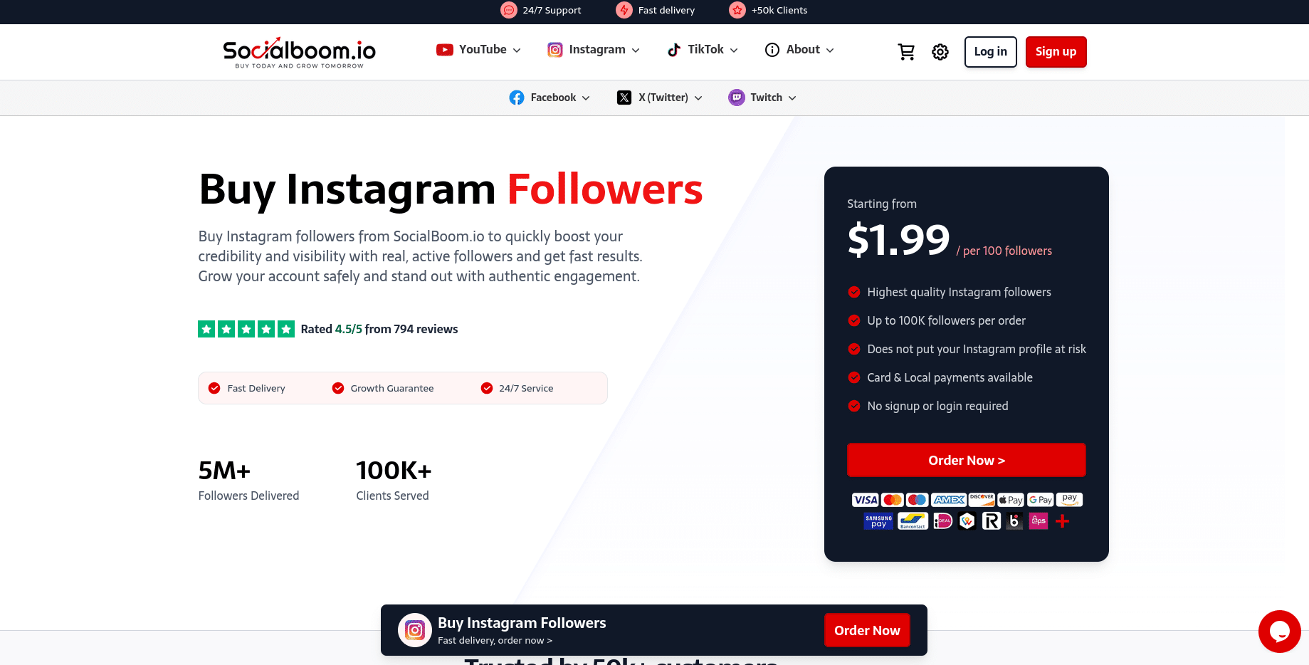 Top 3 Sites to Buy Instagram Followers (Trusted & Instant)