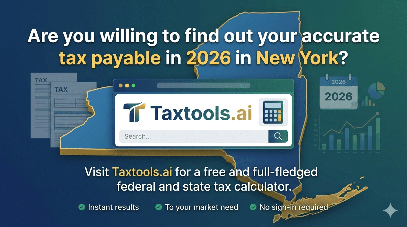 Image 1 of Best Free 2025-2026 New York Tax Calculator And IRS Tool