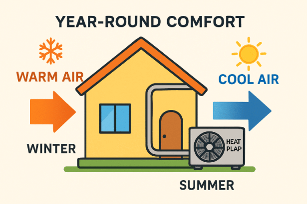 Image 1 of Benefits of Heat Pumps for Year-Round Comfort