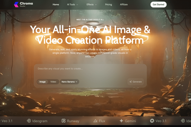 Image 1 of Chroma Studio Review: Best AI Image and Video Generation Tool