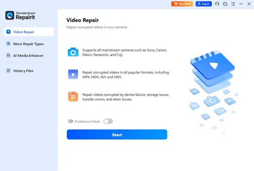 access video repair tool repairit