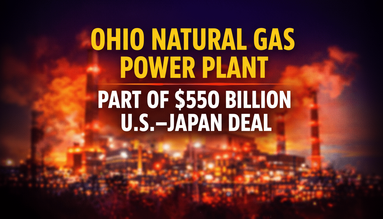 SoftBank to build $33B US gas power plant