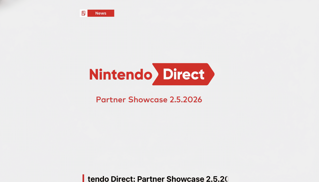 Nintendo Direct Partner Showcase preview highlighting Nintendo Switch third-party games