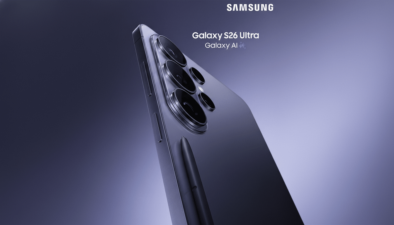 Samsung Unpacked preview of Galaxy S26 Ultra smartphone and Buds 4 Pro earbuds