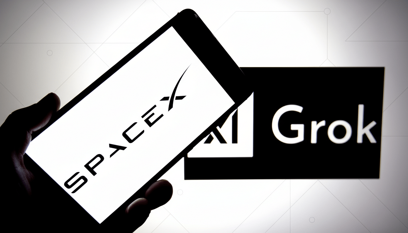 SpaceX acquires xAI and social platform X, company logos