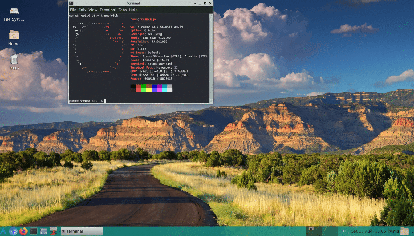 FreeBSD wins over a Linux veteran, FreeBSD logo eclipses Linux