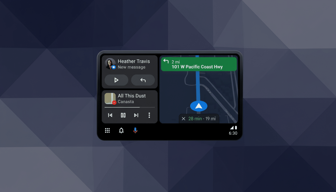 Android Auto disconnect alert on car infotainment screen, connection troubleshooting