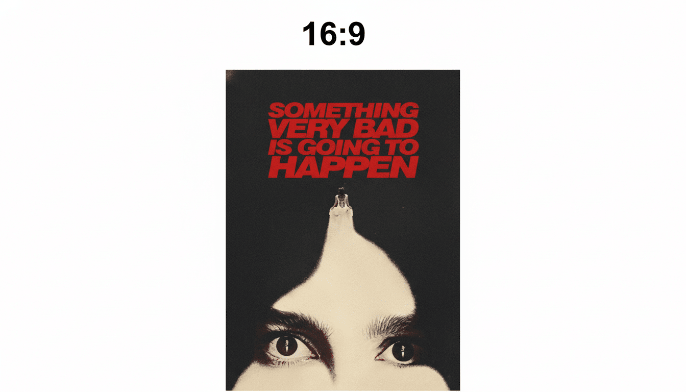 Netflix thriller Something Very Bad Is Going To Happen poster