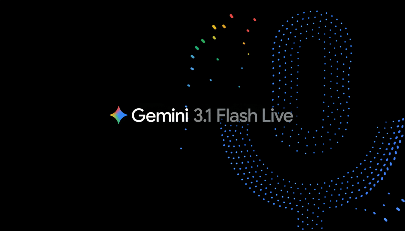 Google releases Gemini 3.1 Flash Live with better voice AI