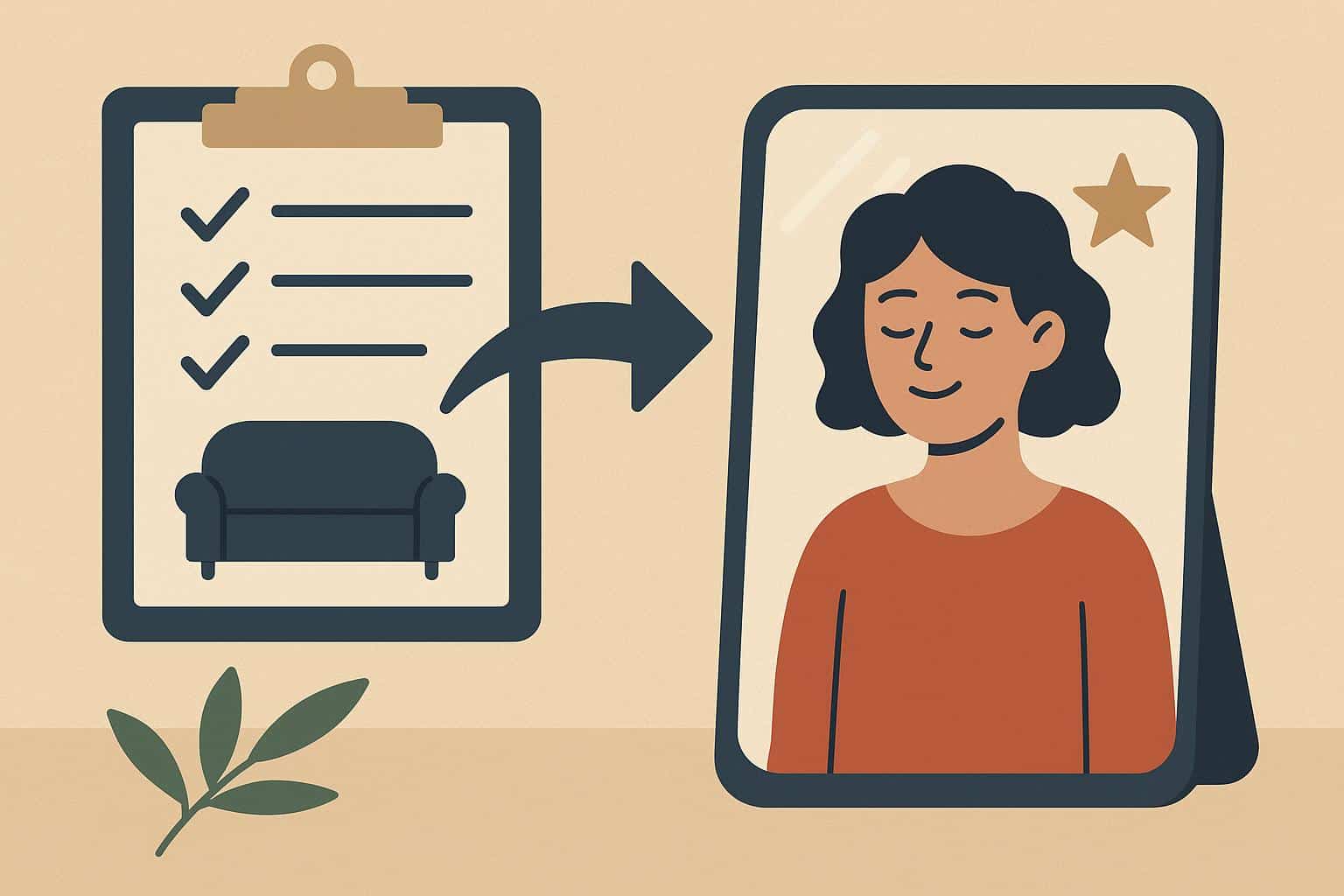Therapy session fostering self-esteem and confidence through supportive conversation and guidance