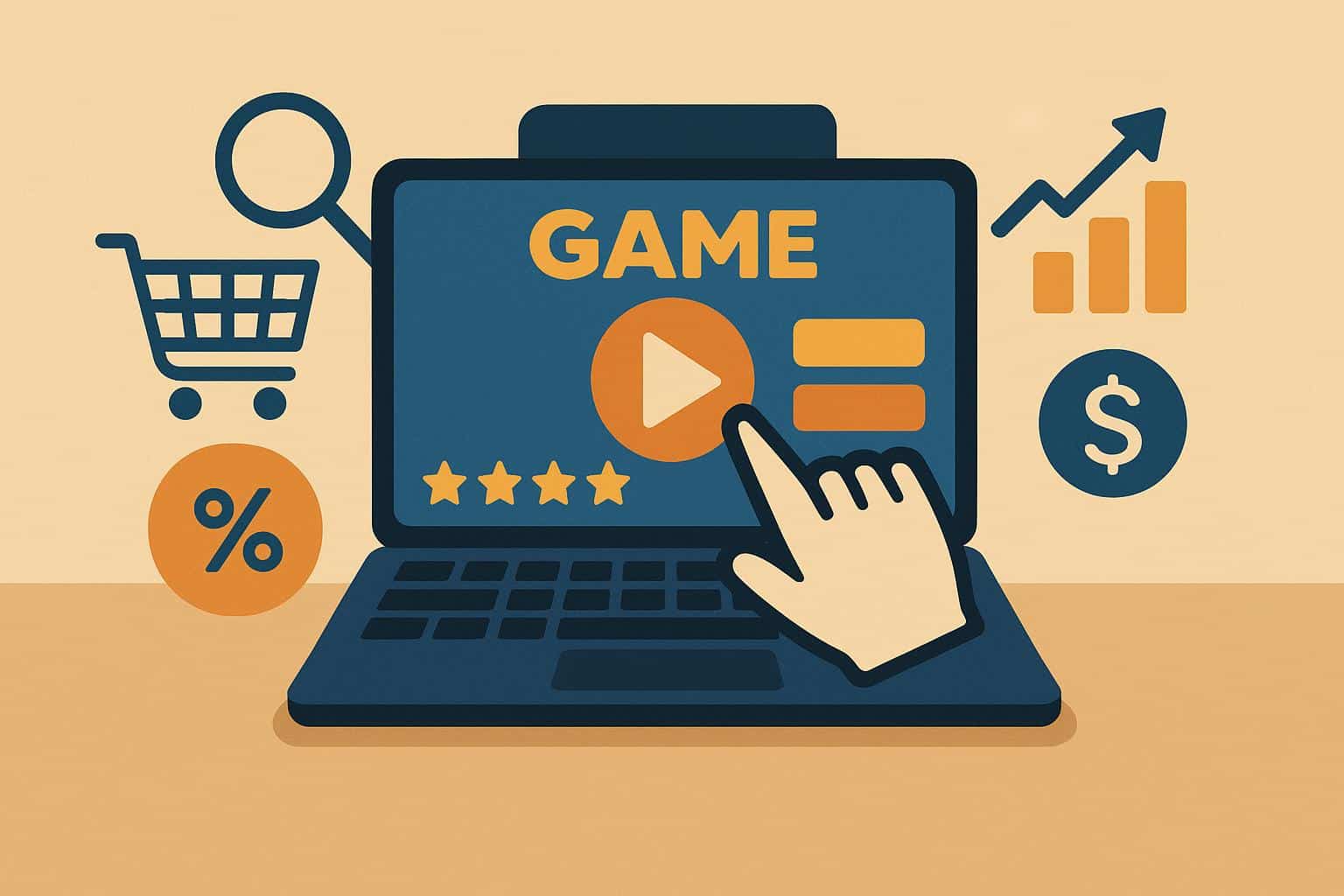 Instant-play gaming platform interface highlighting ease of access for online consumers