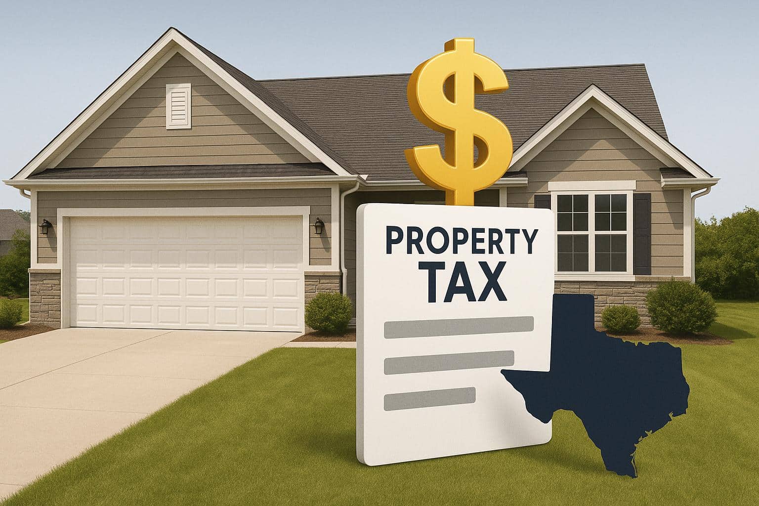 Texas property tax consultant reviewing homeowner documents to lower annual tax bills