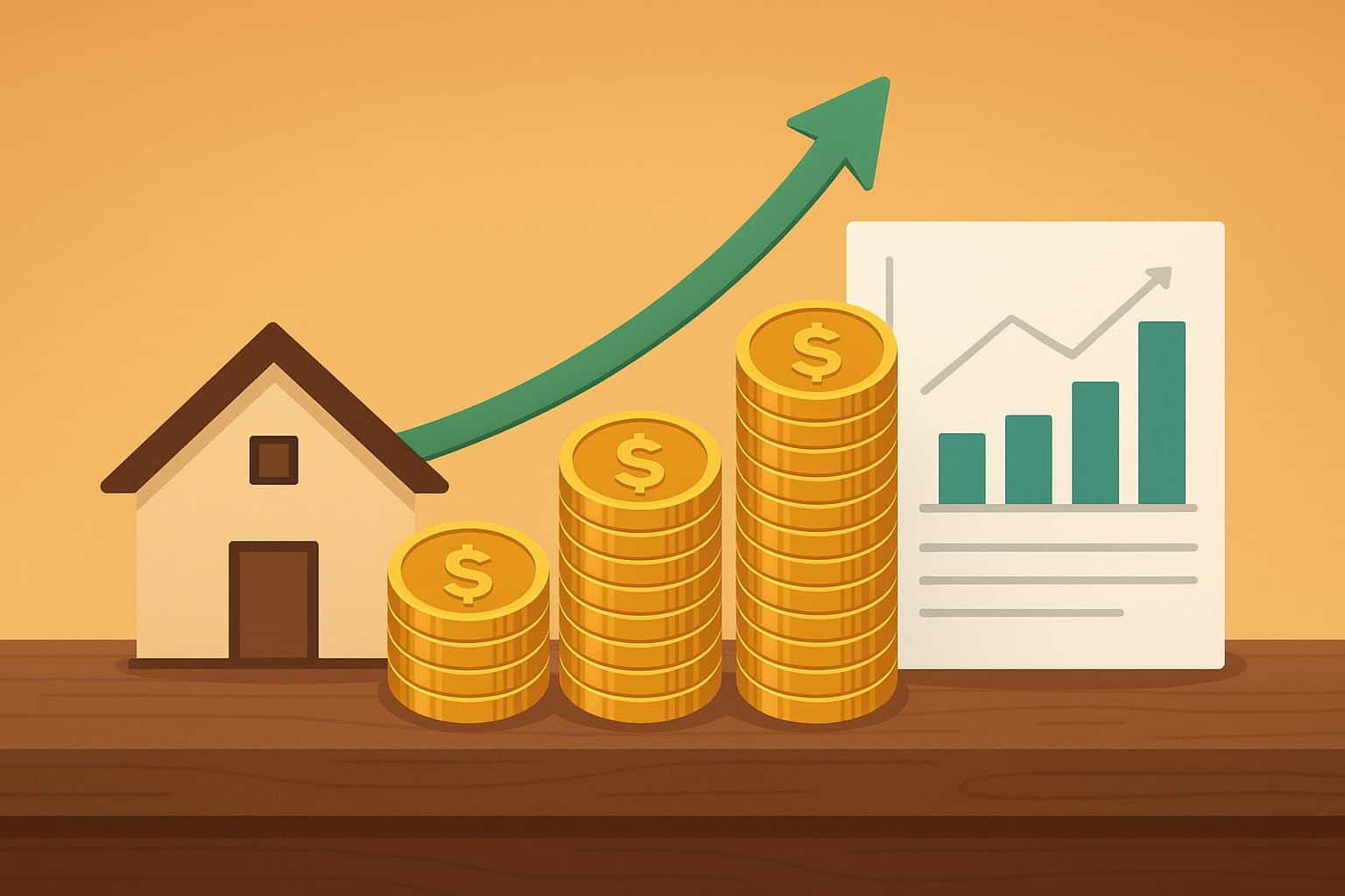 Long-term capital gain tax concepts for equity, property, and debt investment comparison