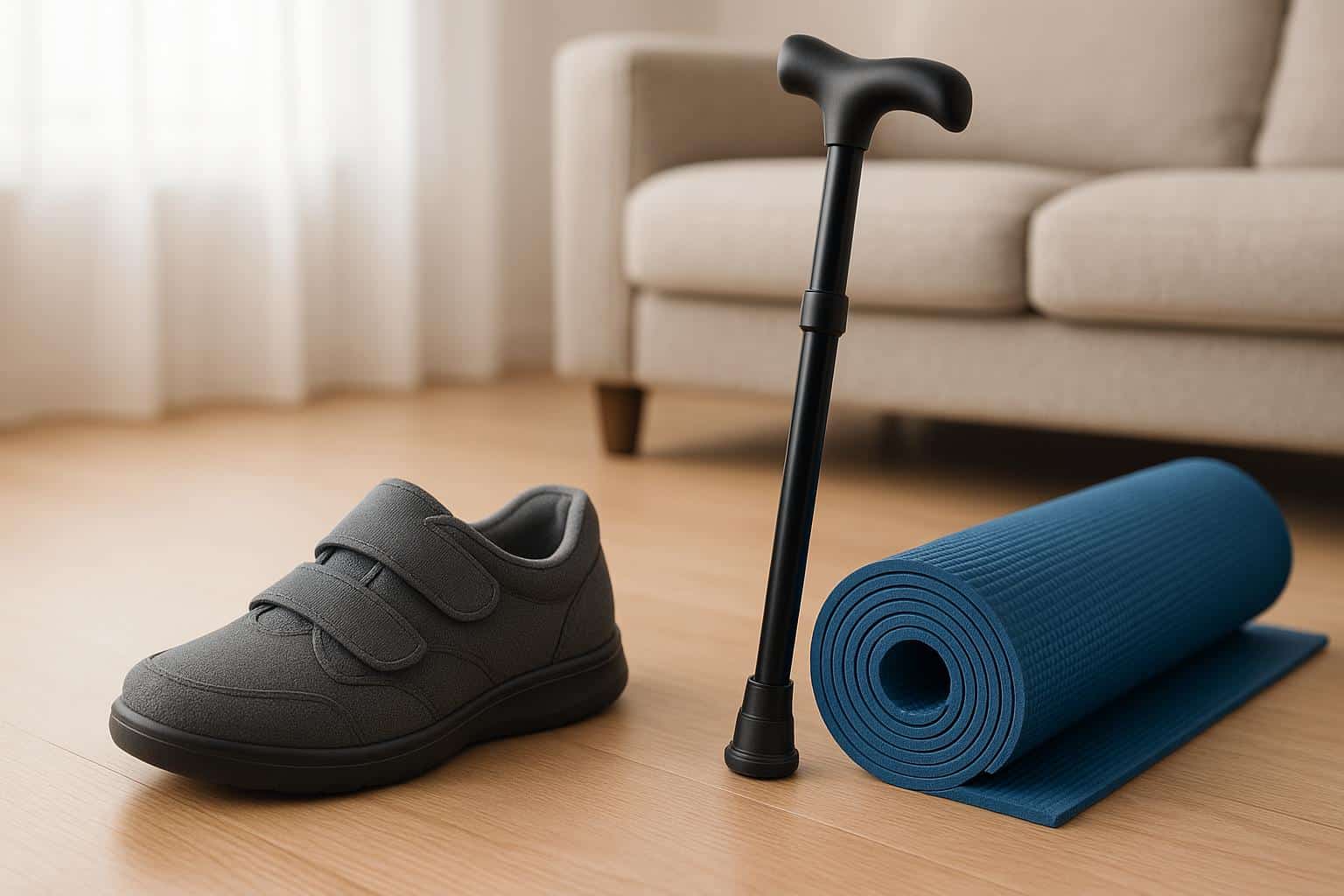 Supportive mobility aids enhancing stability and comfort for independent daily movement