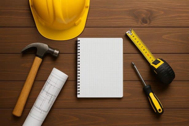 Study materials and classroom setting for Florida contractor license exam preparation
