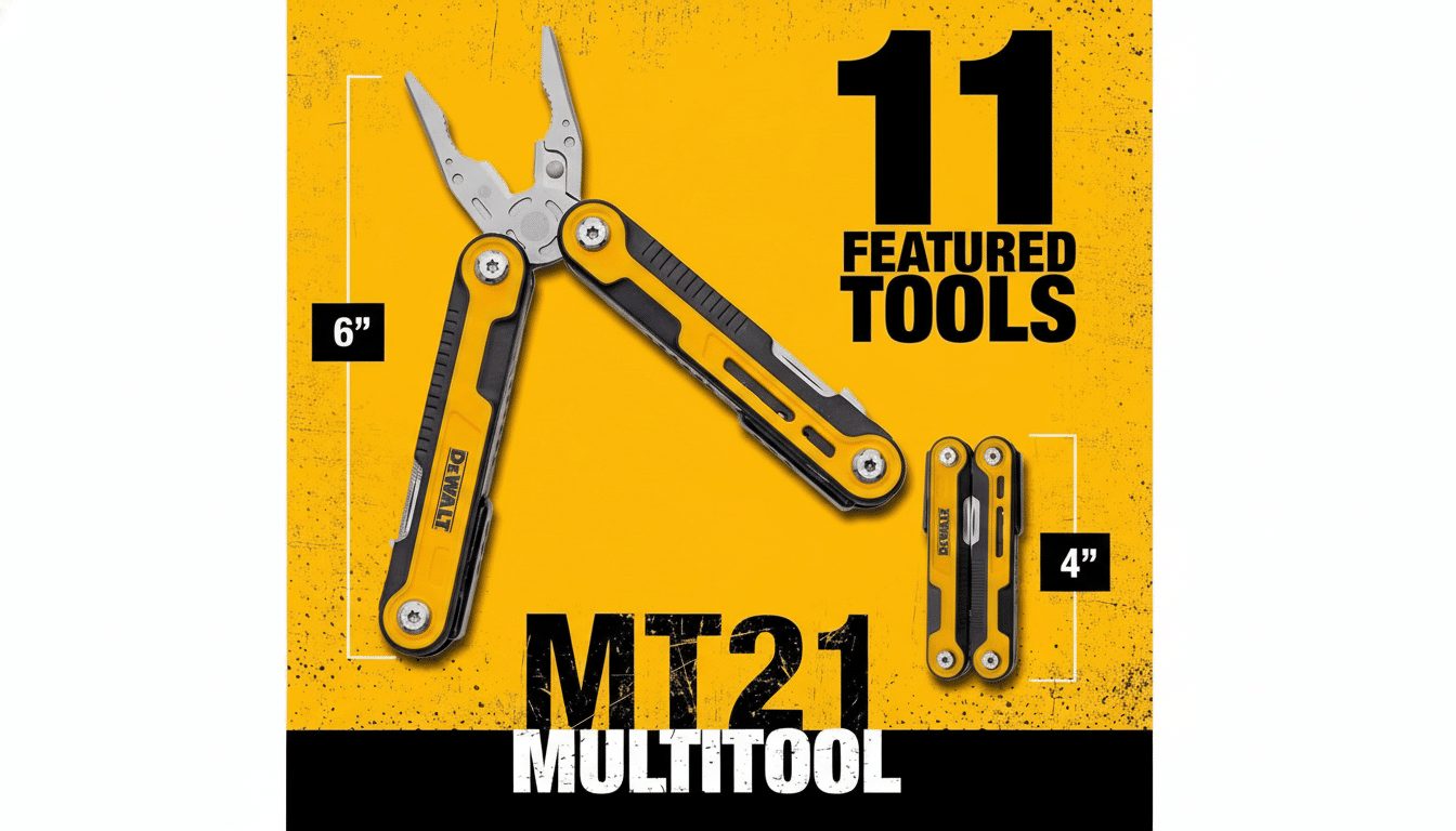 DeWalt 11-in-1 multitool deal: price drops to $30