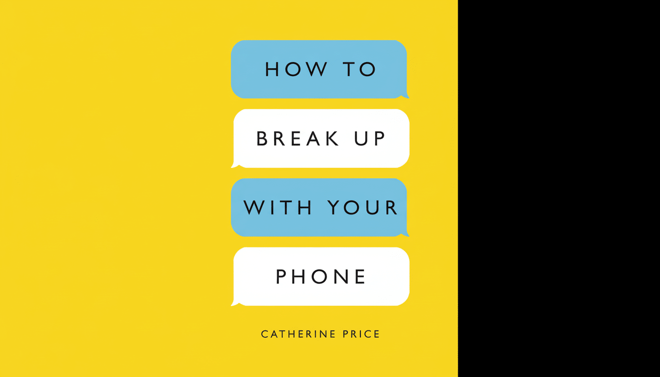 Powered-off smartphone on bedside table signaling Phone-Free Day and better sleep