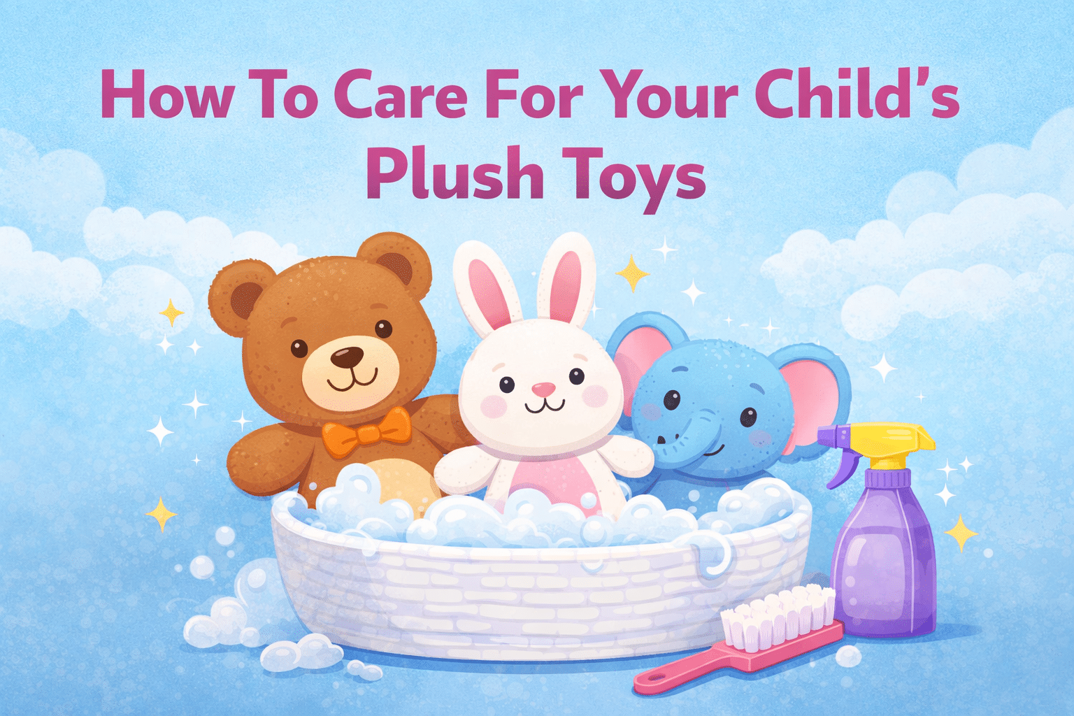 Image 1 of How To Care For Your Child's Plush Toys