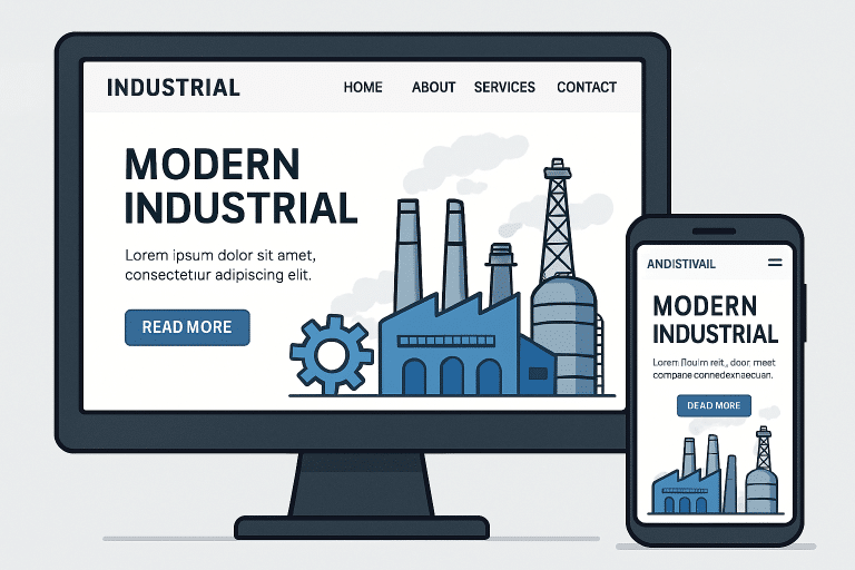Image 1 of Q: How can a manufacturing website design agency improve my site's user experience?