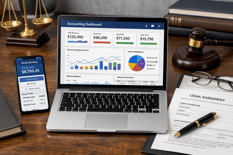 Image 1 of The Benefits of Integrating Online Banking with Legal Accounting Software