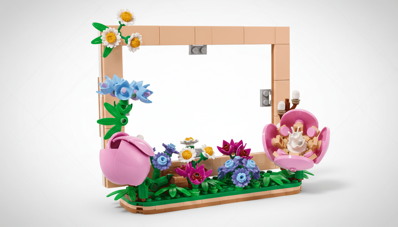 LEGO Botanicals Picture Frame free gift with $150+ purchase