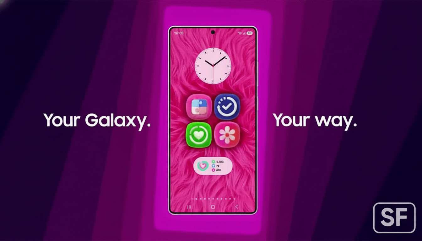 Samsung One UI 9 leak shows Now Bar and new widgets on Galaxy home screen