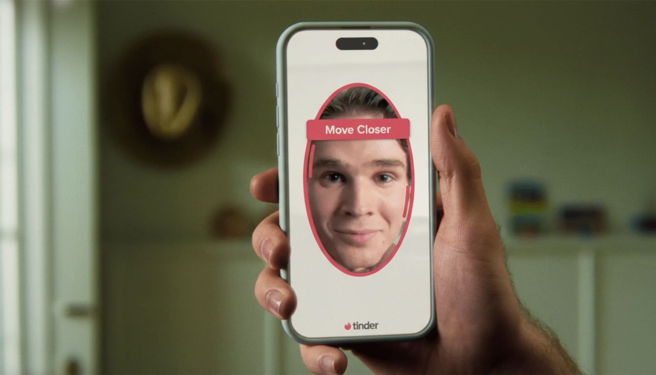 Tinder requires biometric facial scan for new UK user sign-ups