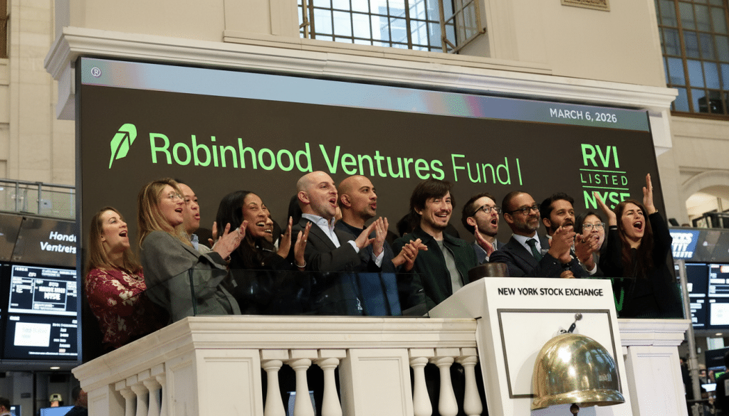 Robinhood Startup Fund Slides In NYSE Debut