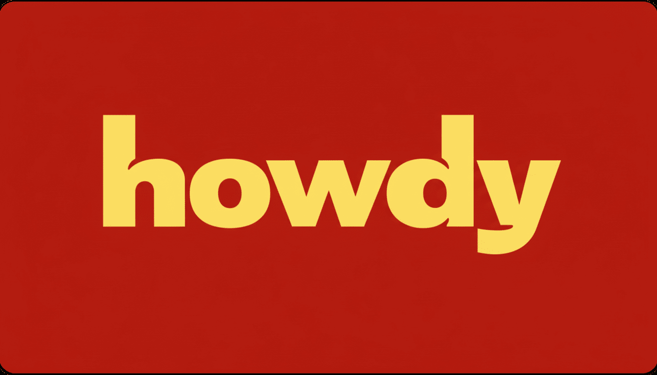 Roku Howdy $3 subscription launches on Prime Video, promotional banner with logos