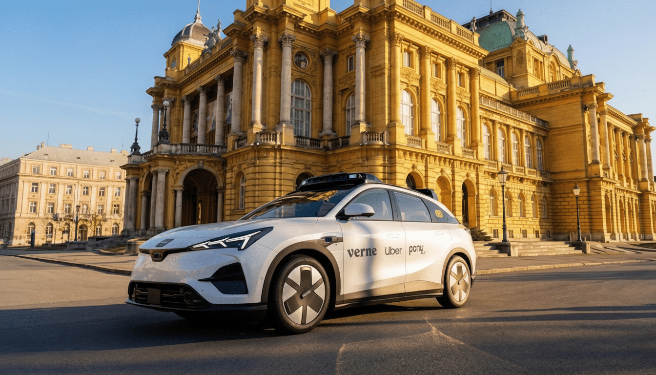 Uber partners with Verne to launch European robotaxis and autonomous ride-hailing