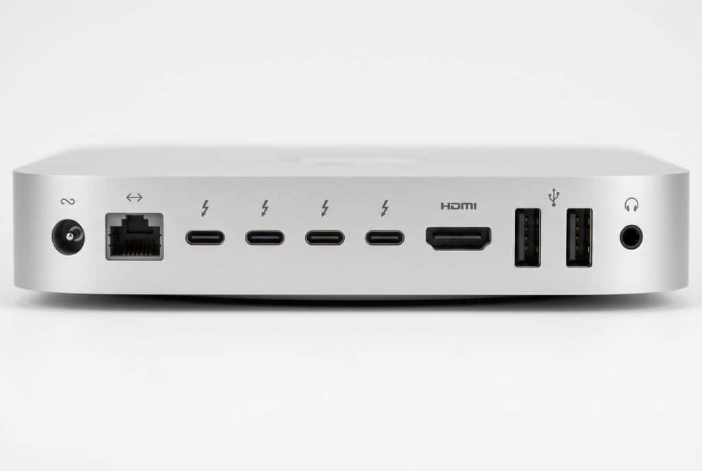 Apple Mac Mini ports