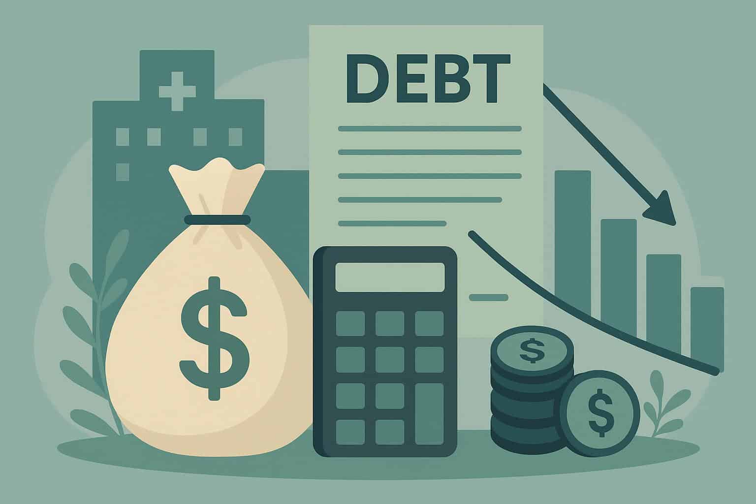 Financial planning tools and documents for managing debt as a new practice owner