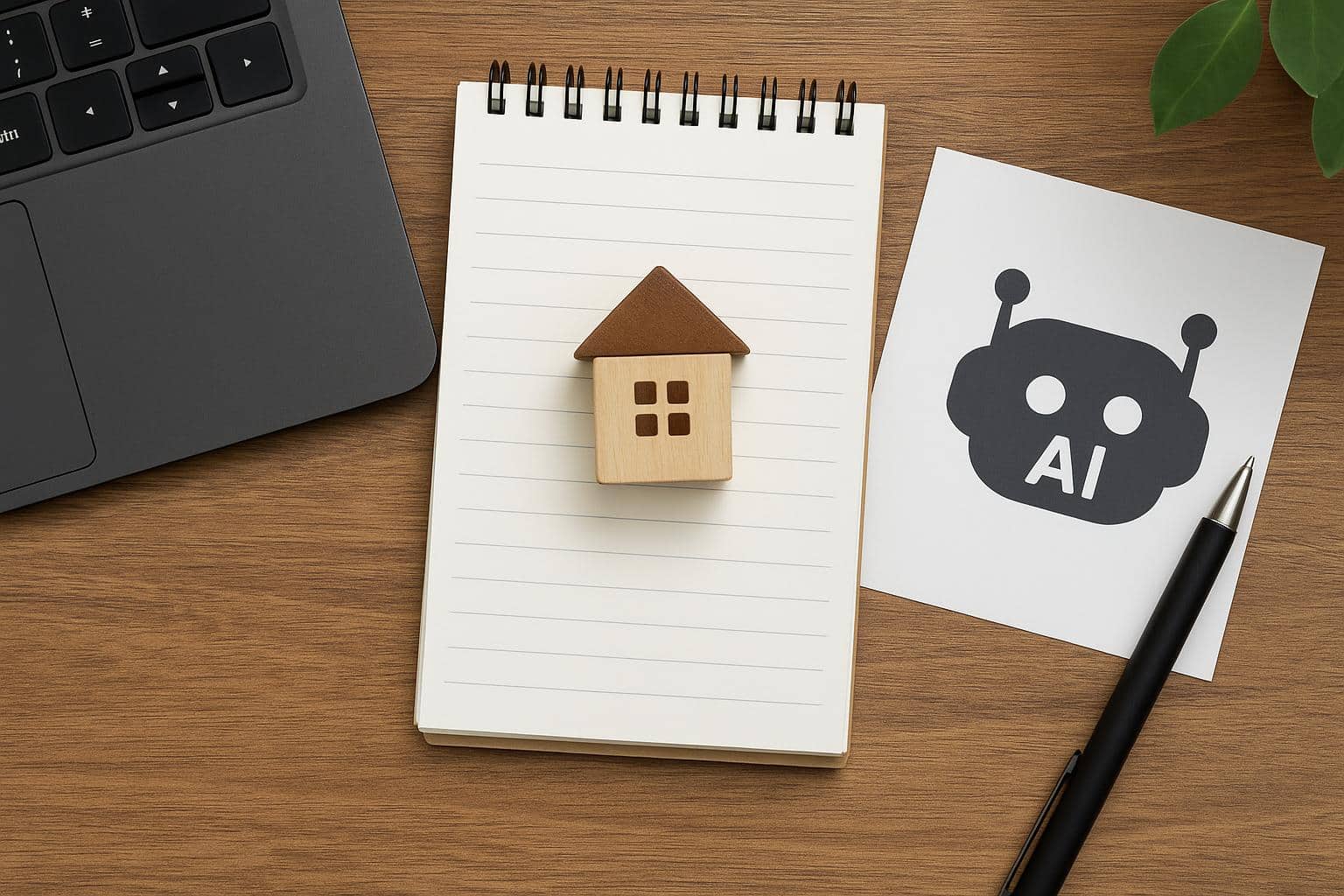 Laptop displaying property listing details, highlighting importance of authentic real estate descriptions
