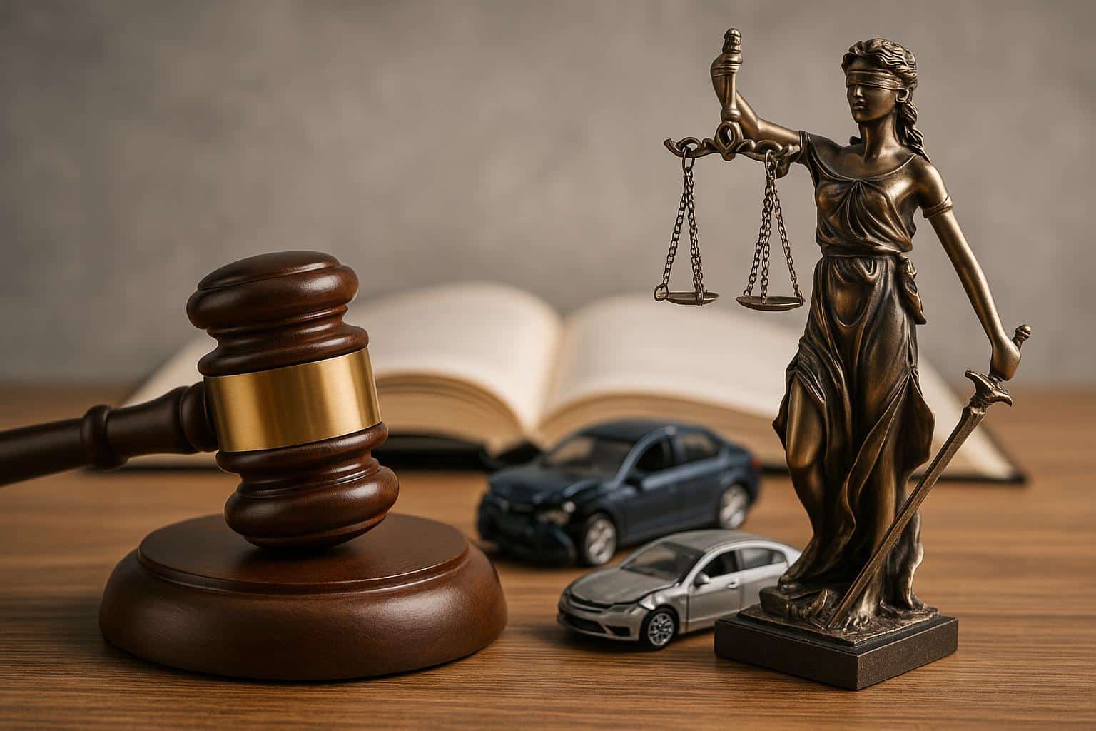 Car accident lawyer reviewing case documents to build a strong insurance claim for clients
