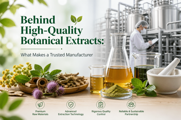Image 1 of Behind High-Quality Botanical Extracts: What Makes a Trusted Manufacturer
