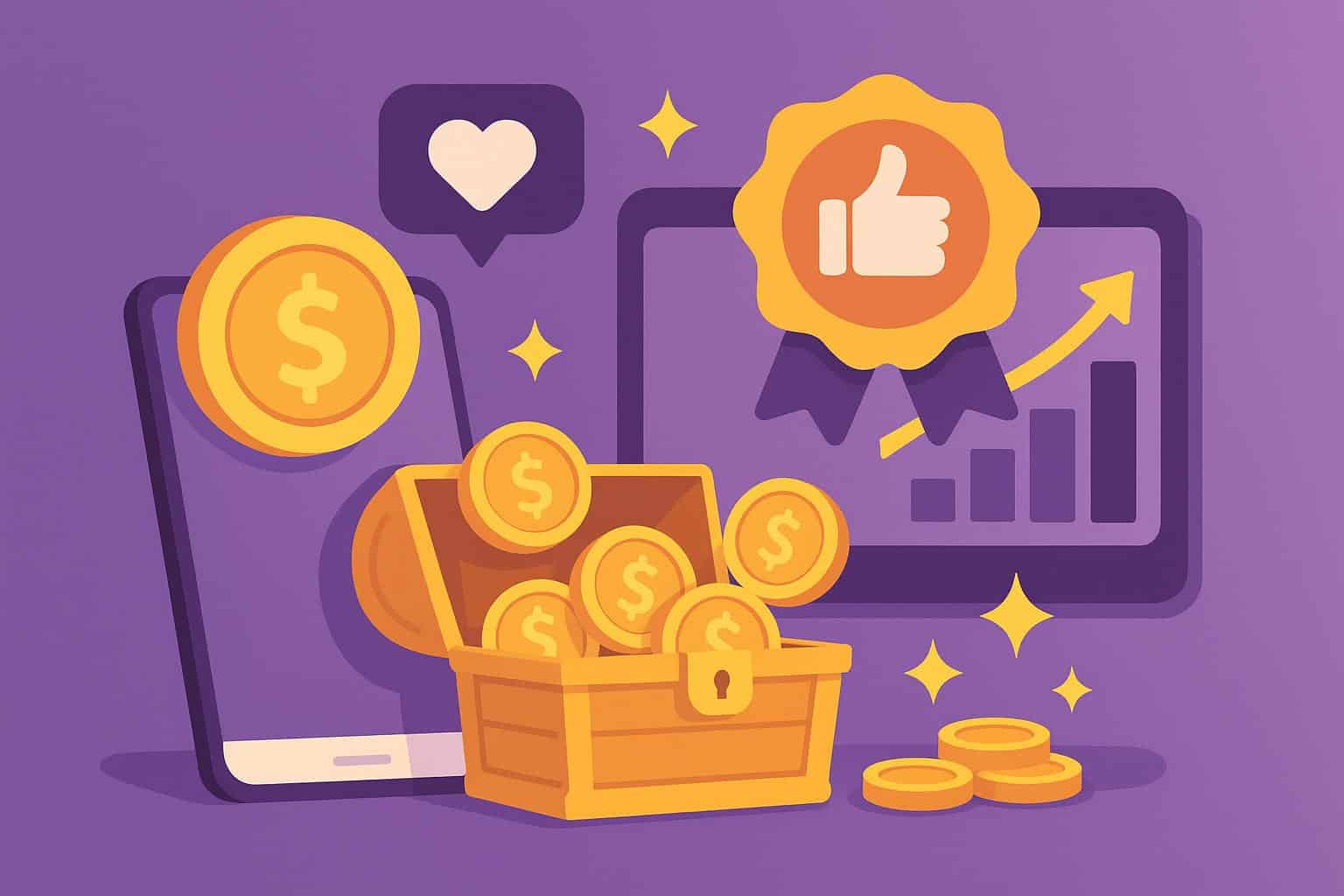 Digital platform dashboard displaying bonus-based rewards and user engagement metrics