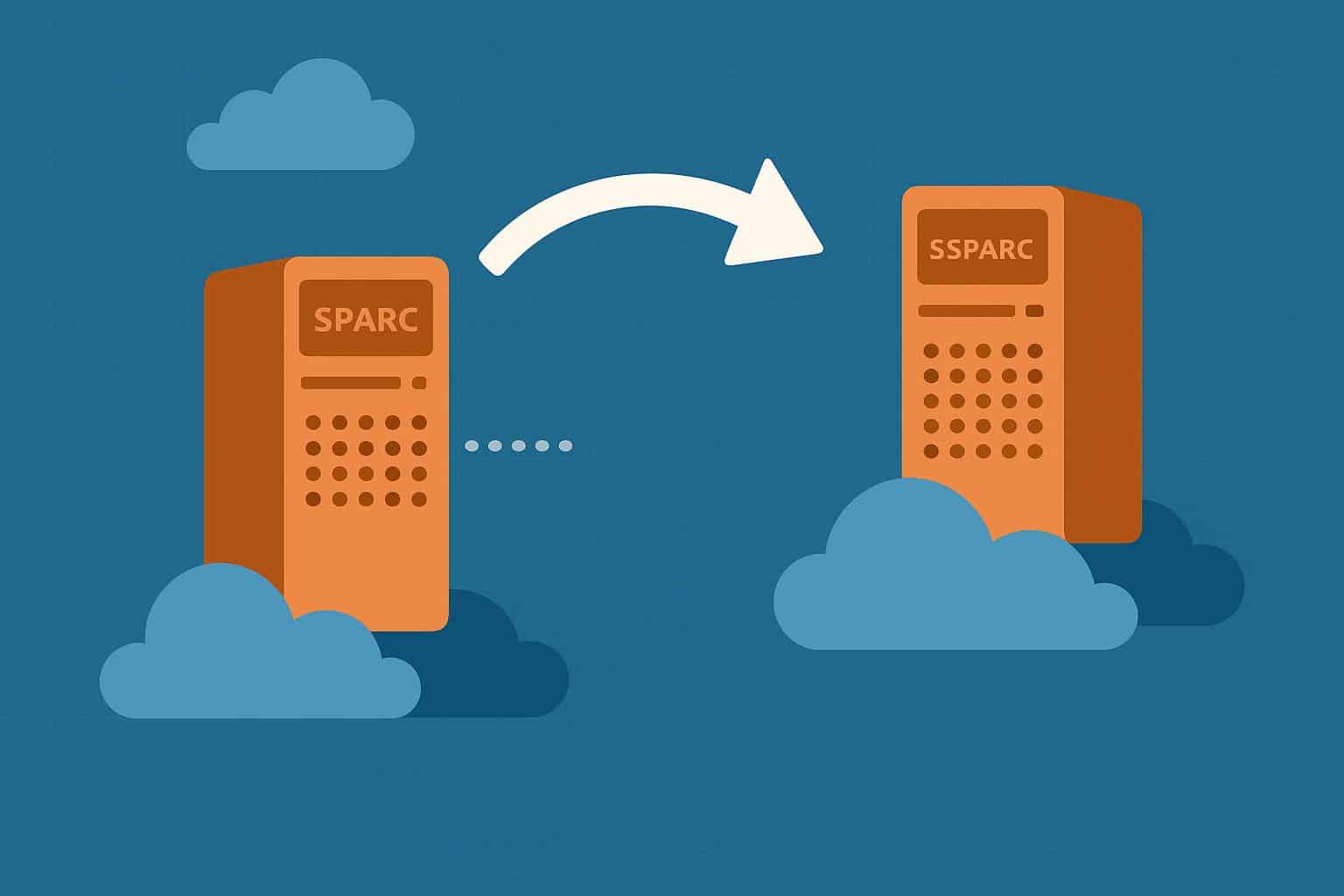 SPARC server migration process ensuring uninterrupted business operations and minimal downtime