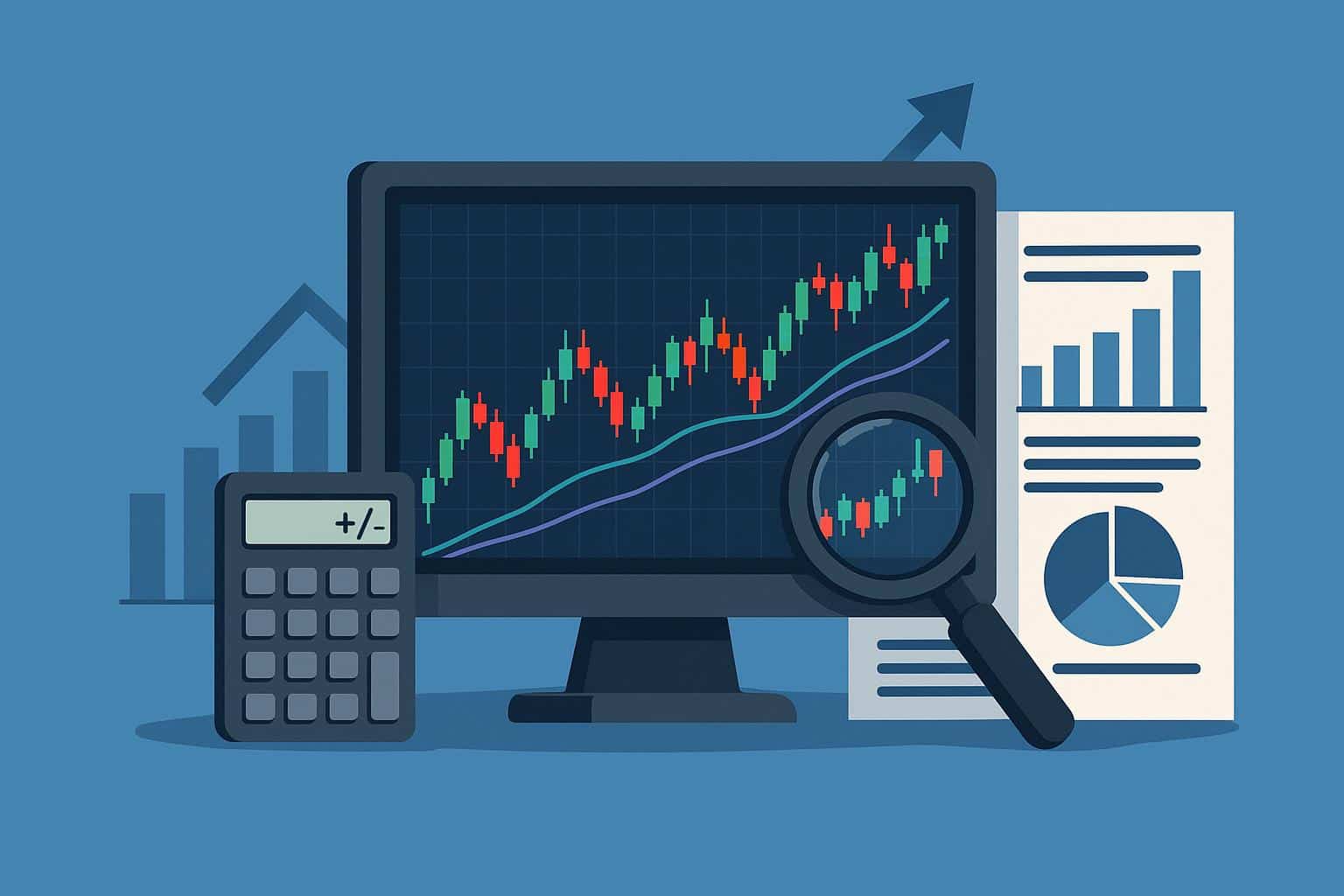 Stock analysis dashboard displaying backtesting results and performance charts for investment strategies