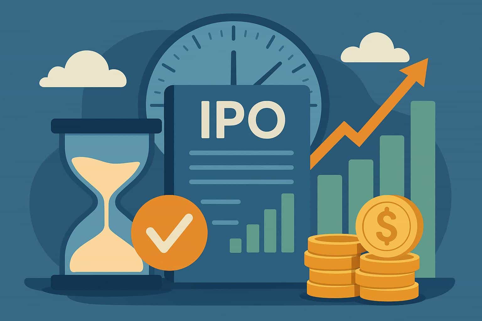 Stock allocation chart illustrating niche sector IPO allotment outcomes and investment results